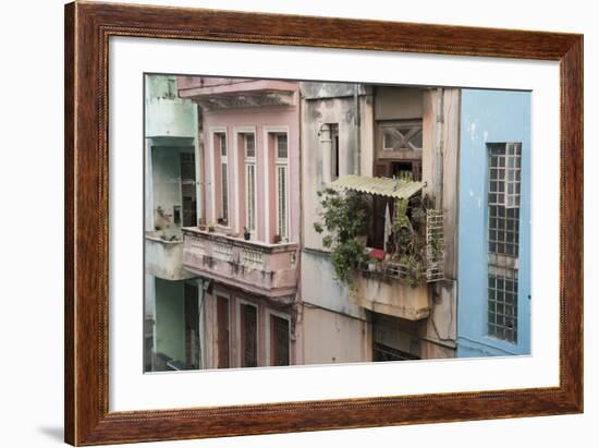 Cuba, Vieja Havana, La Guarida Restaurant, Laundry Patio-Emily Wilson-Framed Photographic Print