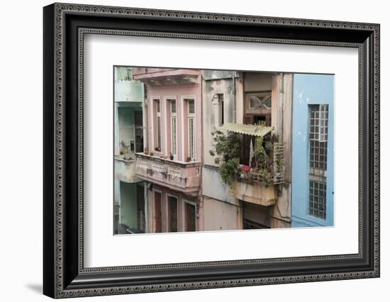 Cuba, Vieja Havana, La Guarida Restaurant, Laundry Patio-Emily Wilson-Framed Photographic Print