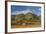 Cuba, Vinales. a Farmer Plows His Field with Brahma Cows-Brenda Tharp-Framed Photographic Print