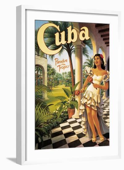 Cuba-Kerne Erickson-Framed Giclee Print