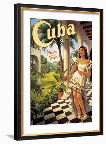 Cuba-Kerne Erickson-Framed Giclee Print