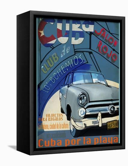 Cuba-Sidney Paul & Co.-Framed Premier Image Canvas