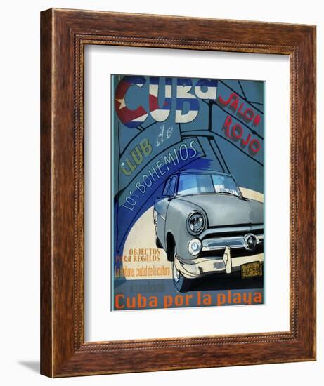 Cuba-Sidney Paul & Co.-Framed Giclee Print