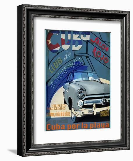 Cuba-Sidney Paul & Co.-Framed Giclee Print