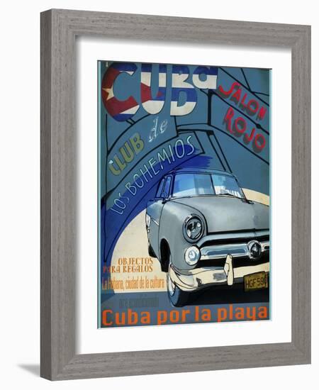 Cuba-Sidney Paul & Co.-Framed Giclee Print