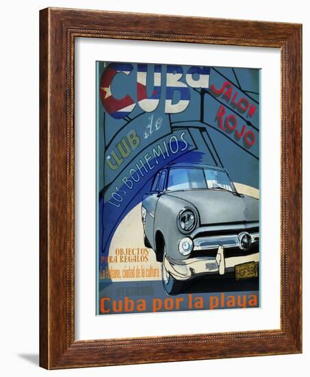 Cuba-Sidney Paul & Co.-Framed Giclee Print