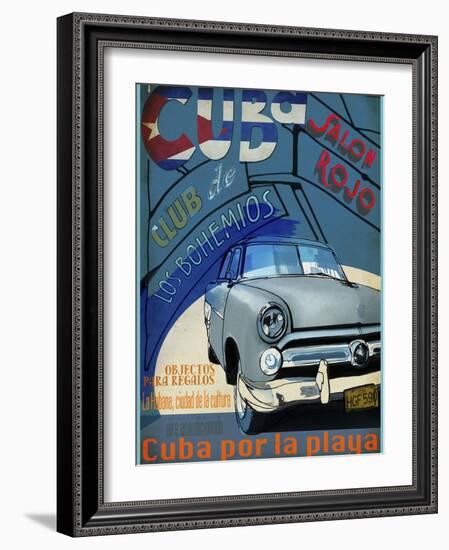 Cuba-Sidney Paul & Co.-Framed Giclee Print