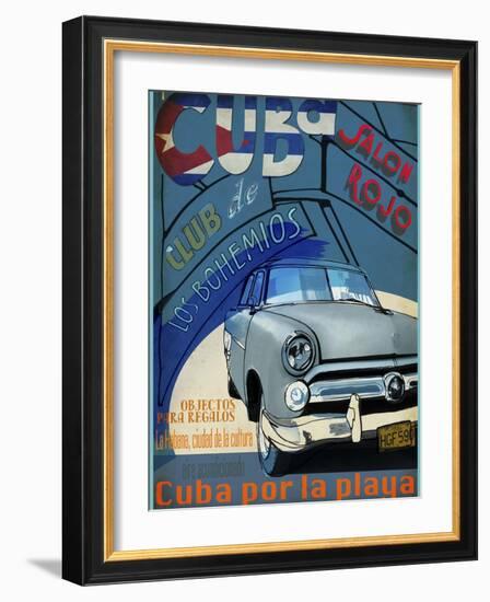 Cuba-Sidney Paul & Co.-Framed Giclee Print