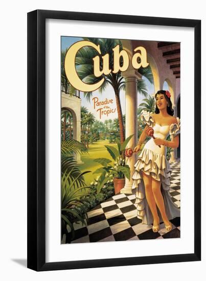 Cuba-Kerne Erickson-Framed Premium Giclee Print