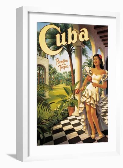 Cuba-Kerne Erickson-Framed Premium Giclee Print