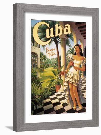 Cuba-Kerne Erickson-Framed Art Print