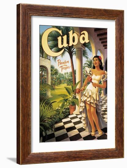 Cuba-Kerne Erickson-Framed Art Print