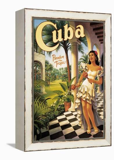 Cuba-Kerne Erickson-Framed Stretched Canvas