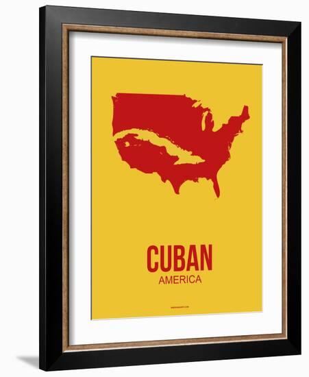 Cuban America Poster 1-NaxArt-Framed Art Print