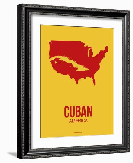 Cuban America Poster 1-NaxArt-Framed Art Print