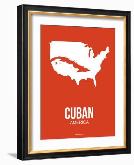 Cuban America Poster 2-NaxArt-Framed Art Print