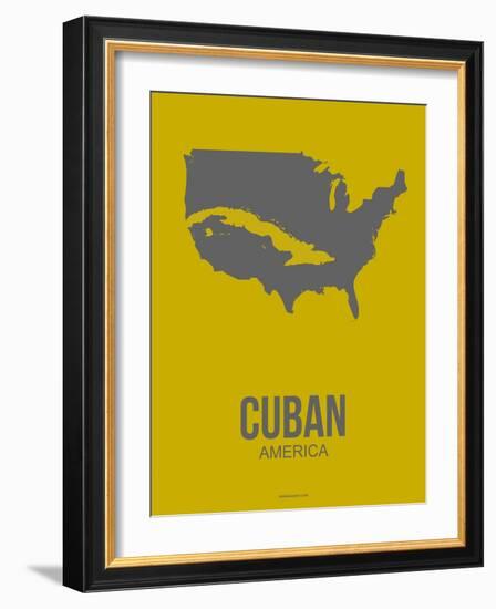 Cuban America Poster 3-NaxArt-Framed Art Print