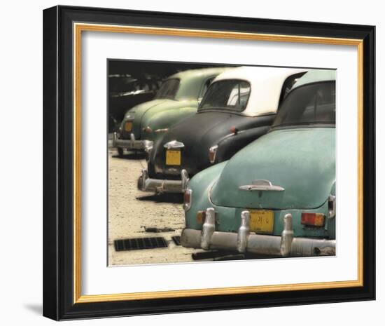 Cuban Cars IV-C^ J^ Groth-Framed Giclee Print