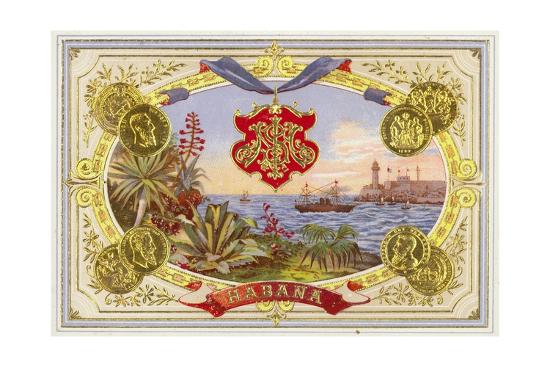 cuban cigar box label giclee print artcom