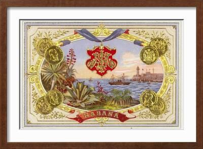 cuban cigar box label giclee print art com