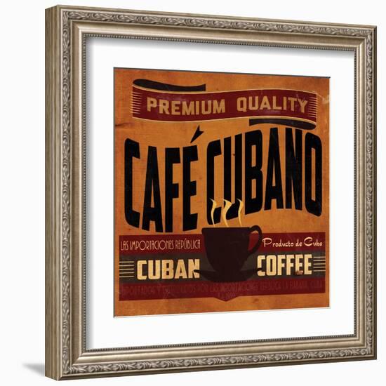 Cuban Coffee Sq-Jason Giacopelli-Framed Art Print