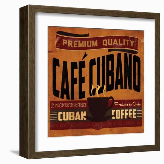 Cuban Coffee Sq-Jason Giacopelli-Framed Art Print