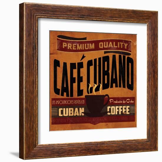 Cuban Coffee Sq-Jason Giacopelli-Framed Art Print