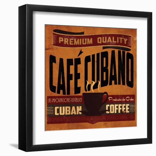 Cuban Coffee Sq-Jason Giacopelli-Framed Art Print