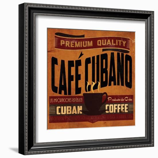 Cuban Coffee Sq-Jason Giacopelli-Framed Art Print