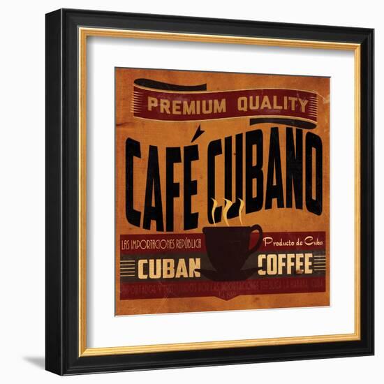 Cuban Coffee Sq-Jason Giacopelli-Framed Art Print