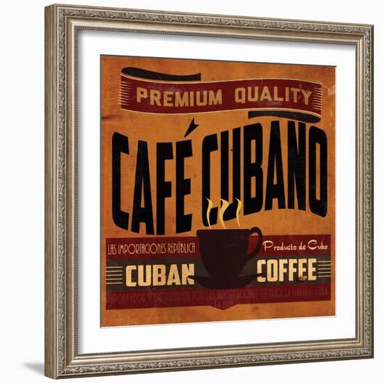 Cuban Coffee Sq-Jason Giacopelli-Framed Art Print