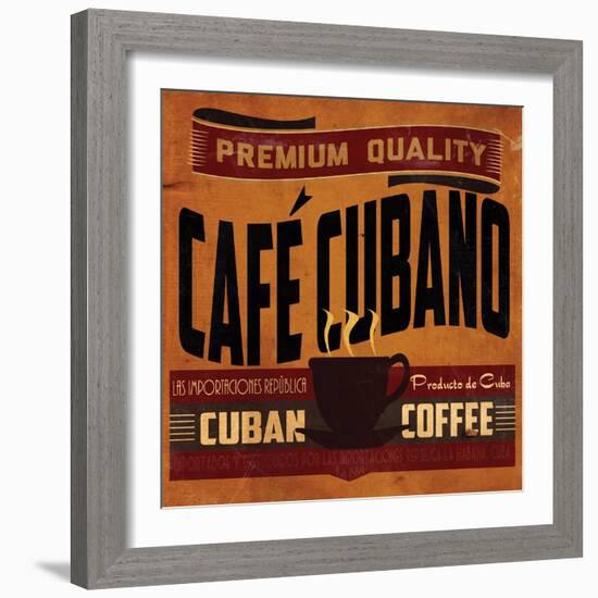 Cuban Coffee Sq-Jason Giacopelli-Framed Art Print