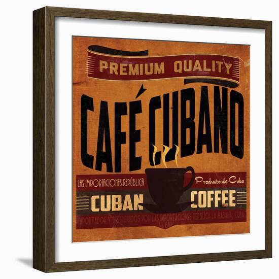 Cuban Coffee Sq-Jason Giacopelli-Framed Art Print