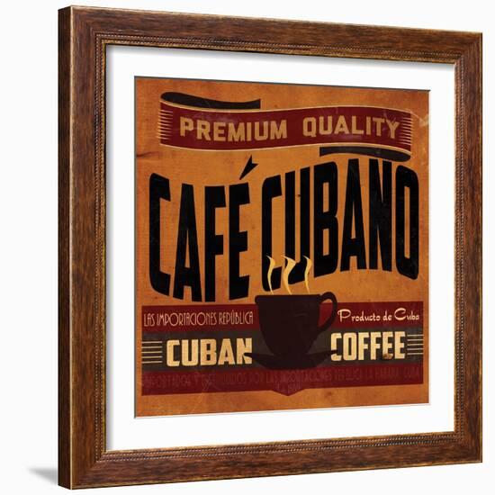 Cuban Coffee Sq-Jason Giacopelli-Framed Art Print