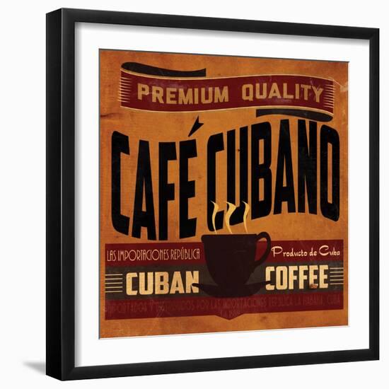 Cuban Coffee Sq-Jason Giacopelli-Framed Art Print