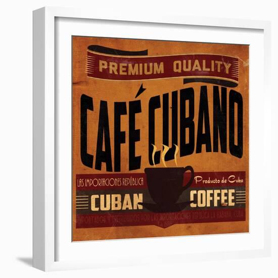 Cuban Coffee Sq-Jason Giacopelli-Framed Art Print