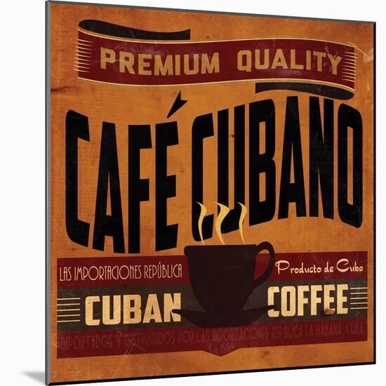 Cuban Coffee Sq-Jason Giacopelli-Mounted Art Print
