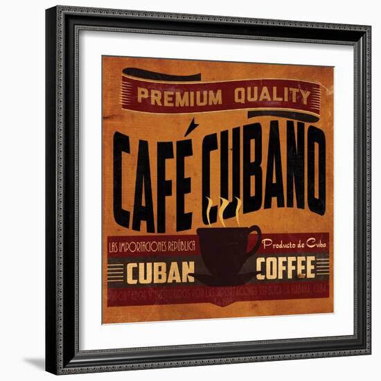 Cuban Coffee Sq-Jason Giacopelli-Framed Art Print