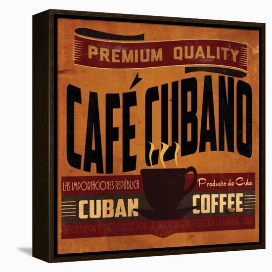 Cuban Coffee Sq-Jason Giacopelli-Framed Stretched Canvas