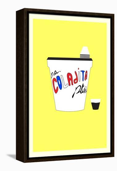 Cuban Coffee-null-Framed Stretched Canvas