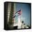 Cuban Flag and Jose Marti Memorial, Plaza De La Revolucion, Havana, Cuba, West Indies-Lee Frost-Framed Premier Image Canvas