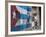 Cuban Flag Mural, Havana, Cuba-Jon Arnold-Framed Photographic Print