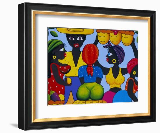 Cuban Painting, Havana, Cuba, West Indies, Central America-Gavin Hellier-Framed Photographic Print