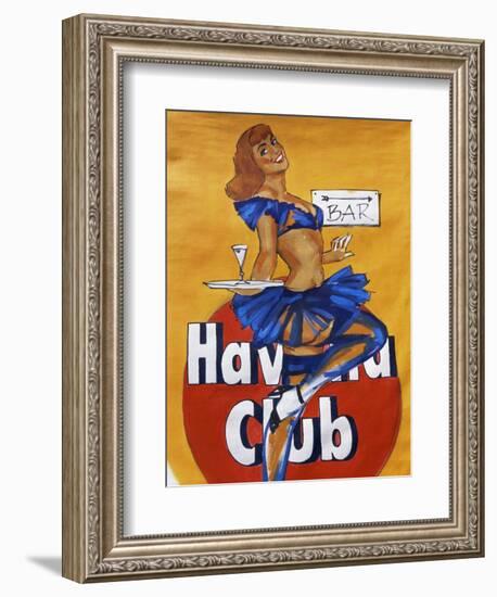 Cuban Paintings, Havana, Cuba, West Indies, Central America-Gavin Hellier-Framed Photographic Print