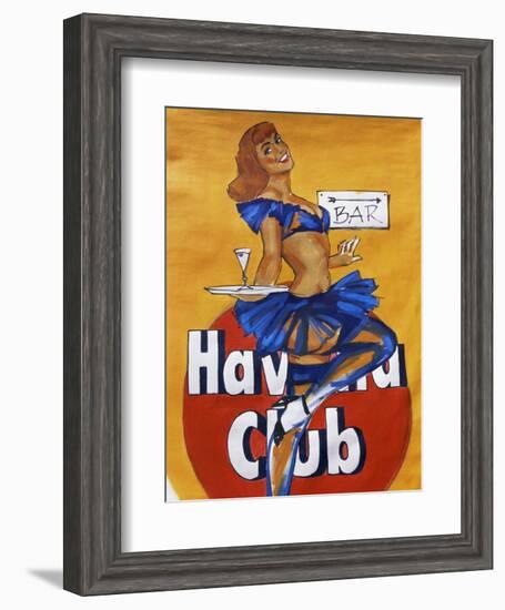 Cuban Paintings, Havana, Cuba, West Indies, Central America-Gavin Hellier-Framed Photographic Print