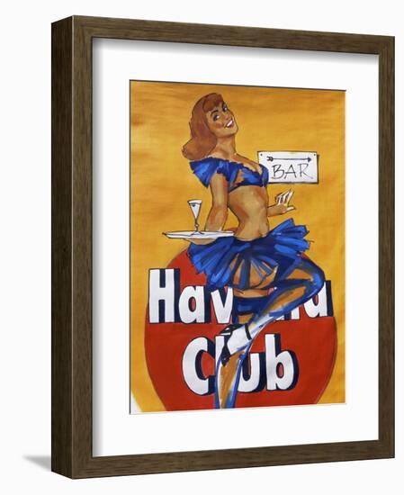 Cuban Paintings, Havana, Cuba, West Indies, Central America-Gavin Hellier-Framed Photographic Print