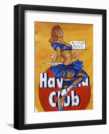 Cuban Paintings, Havana, Cuba, West Indies, Central America-Gavin Hellier-Framed Photographic Print