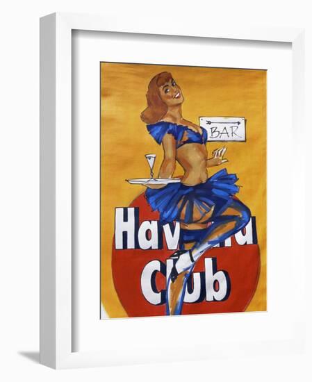 Cuban Paintings, Havana, Cuba, West Indies, Central America-Gavin Hellier-Framed Photographic Print