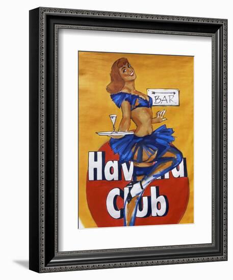 Cuban Paintings, Havana, Cuba, West Indies, Central America-Gavin Hellier-Framed Photographic Print