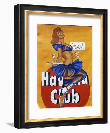 Cuban Paintings, Havana, Cuba, West Indies, Central America-Gavin Hellier-Framed Photographic Print